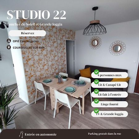 Studio 22 - Coucher De Soleil & Vue Mer Курсёль-сюр-Мер Экстерьер фото